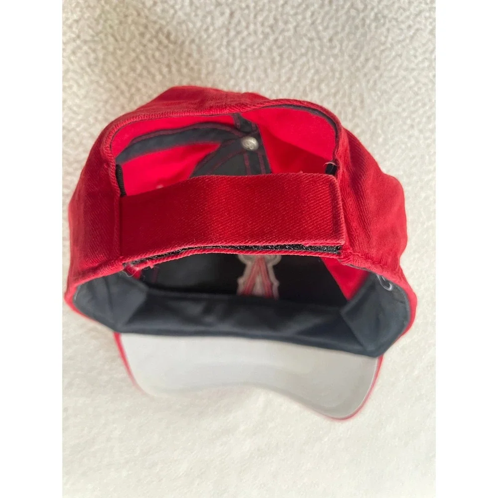 '47‎ Brand Kids Youth Baseball Hat Red Los Angeles Angels MLB Adjustable Cap